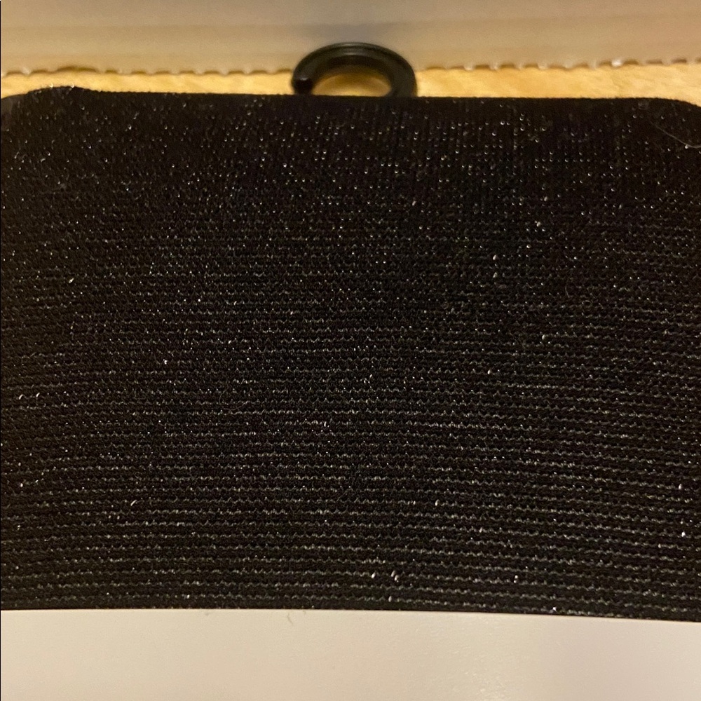 Mixit Black Lurex Metallic Opaque Fashion Footed Tights Size Medium. - Picture 2 of 4